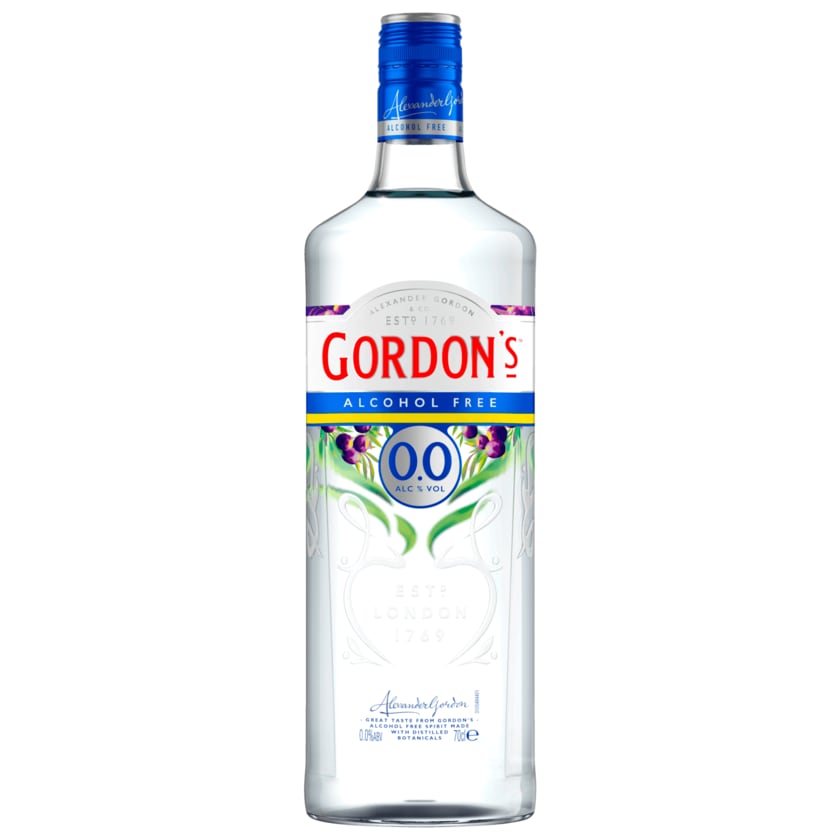 Gordon's Alcohol Free alkoholfrei 0,7l